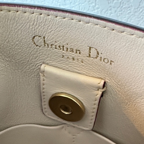 Dior Pink Satchel with Clutch and Crossbody Strap - Picture 7 of 15